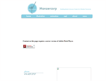 Tablet Screenshot of manzercorp.com